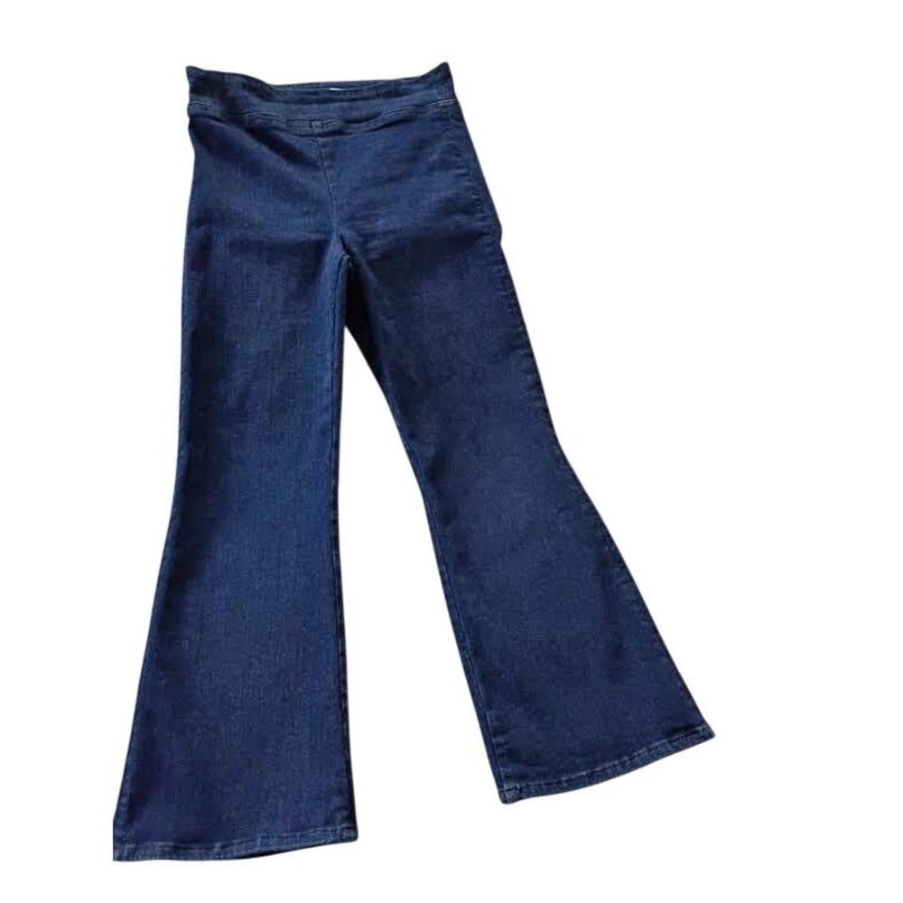 FRAME The Jetset Flare Jeans Keller Dark Wash High Rise Pull On W28-31 NWOT $228